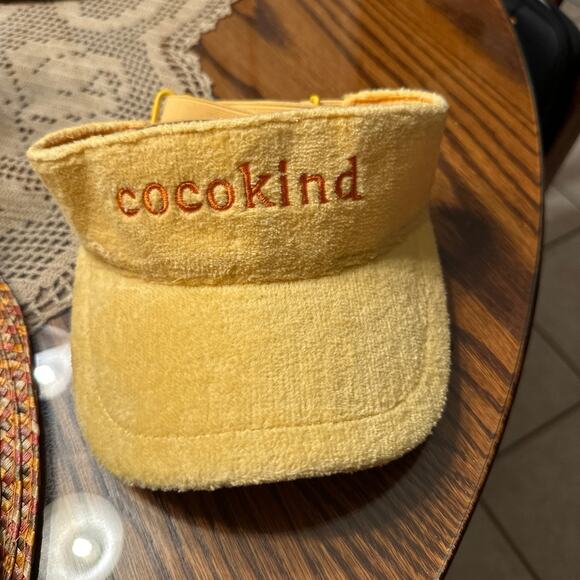 Cocokind yellow visor hat - Picture 1 of 3